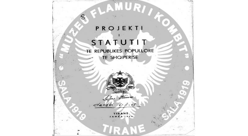 The Statute of the People’s Republic of Albania in 1946