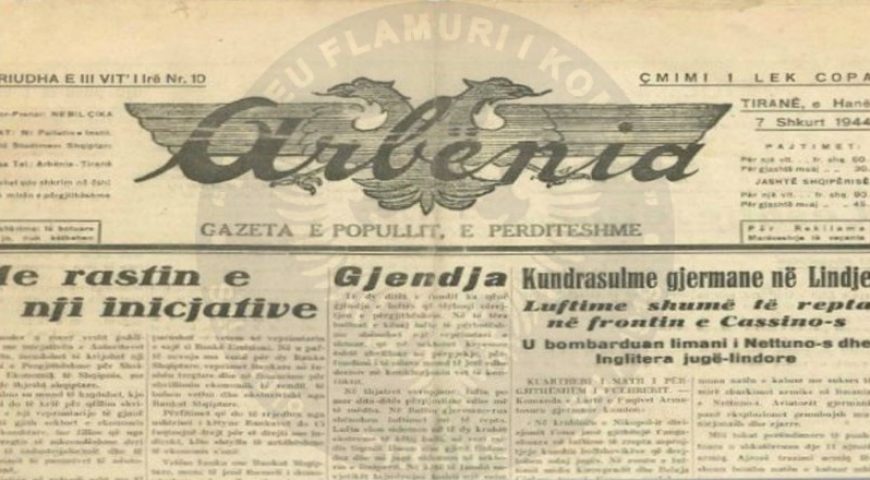 “Arbënia” newspaper